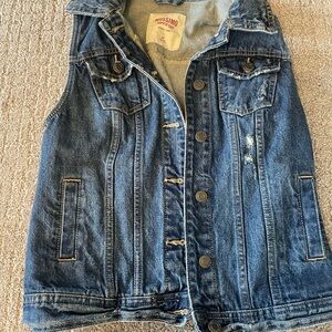 Mossimo Blue Denim Vest